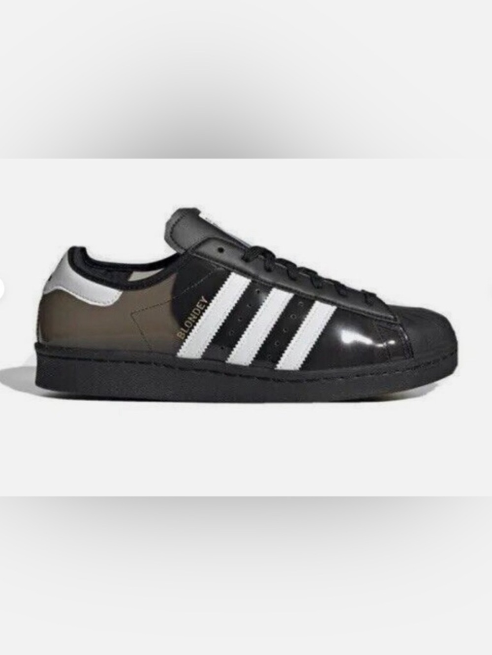Blondey McCoy x Superstar Black Adidas Shoes!